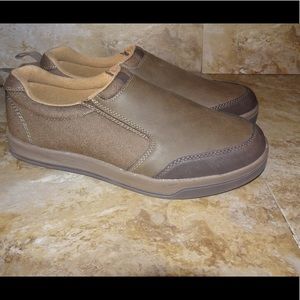 NEW Wrangler slip on loafers suede